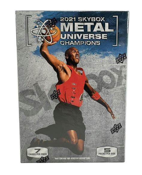 2021 upper deck skybox metal universe champions blaster box|metal universe champions box.